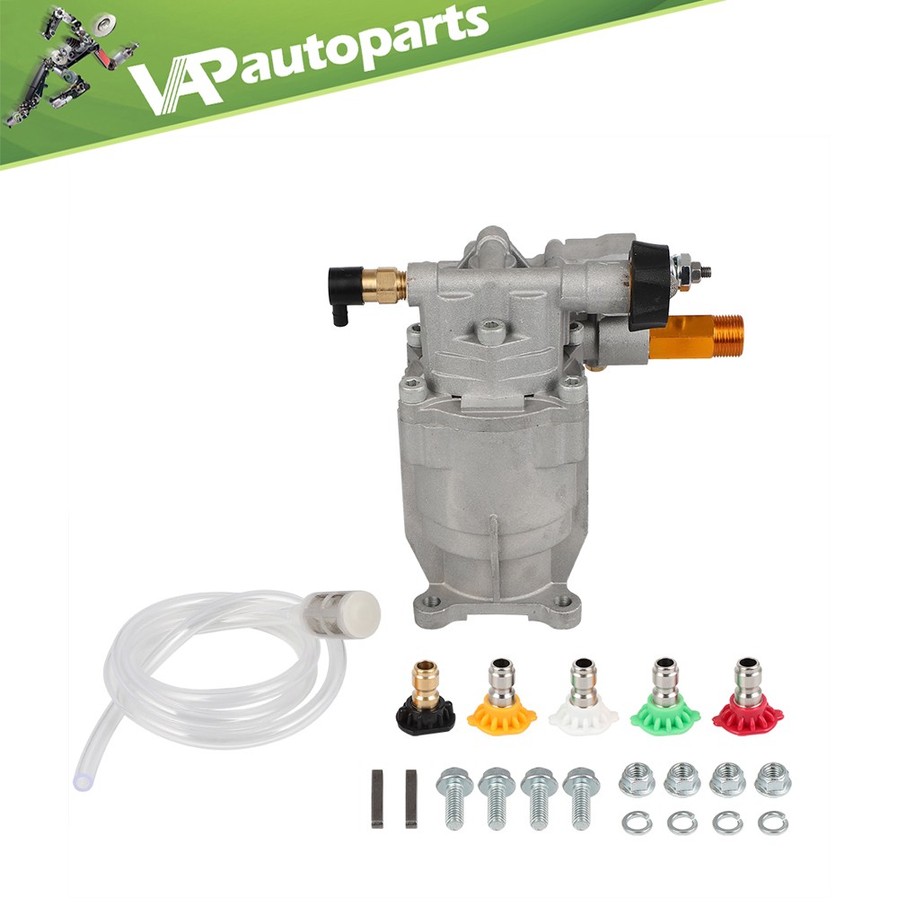 2700psi 3/4″ Shaft Horizontal Cold Water Power Pressure Washer Water Pump 2.5GPM