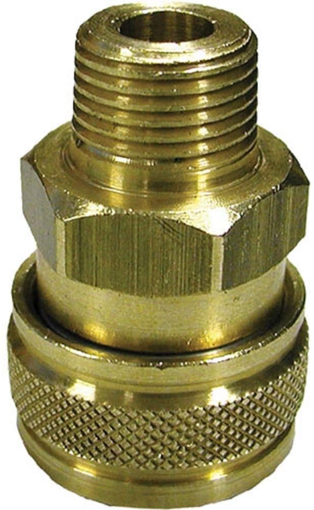 New AR Blue Clean Qc Al-Qc1/4Mb 1/4” M Ball Quick Coupling, Metalic