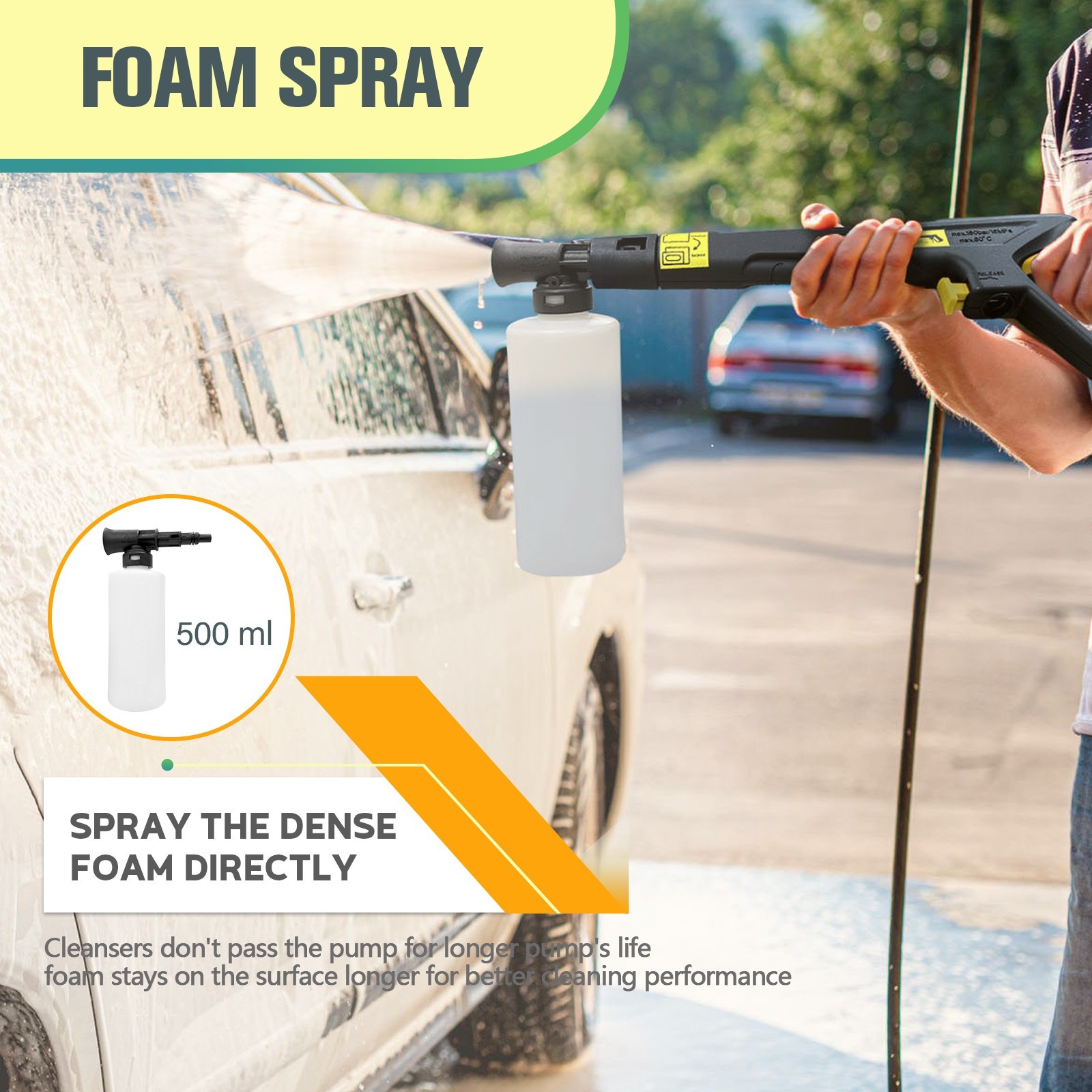 4200PSI 2.0GPM Electric Pressure Washer High Power Jet Car Garden Patio Cleaner