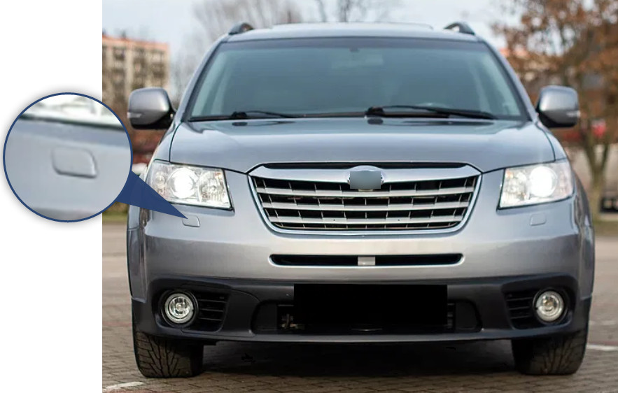 FIT TO SUBARU TRIBECA W10 2008-2012 WASHER HEADLIGHT NOZZLE COVER BUMPER RIGHT