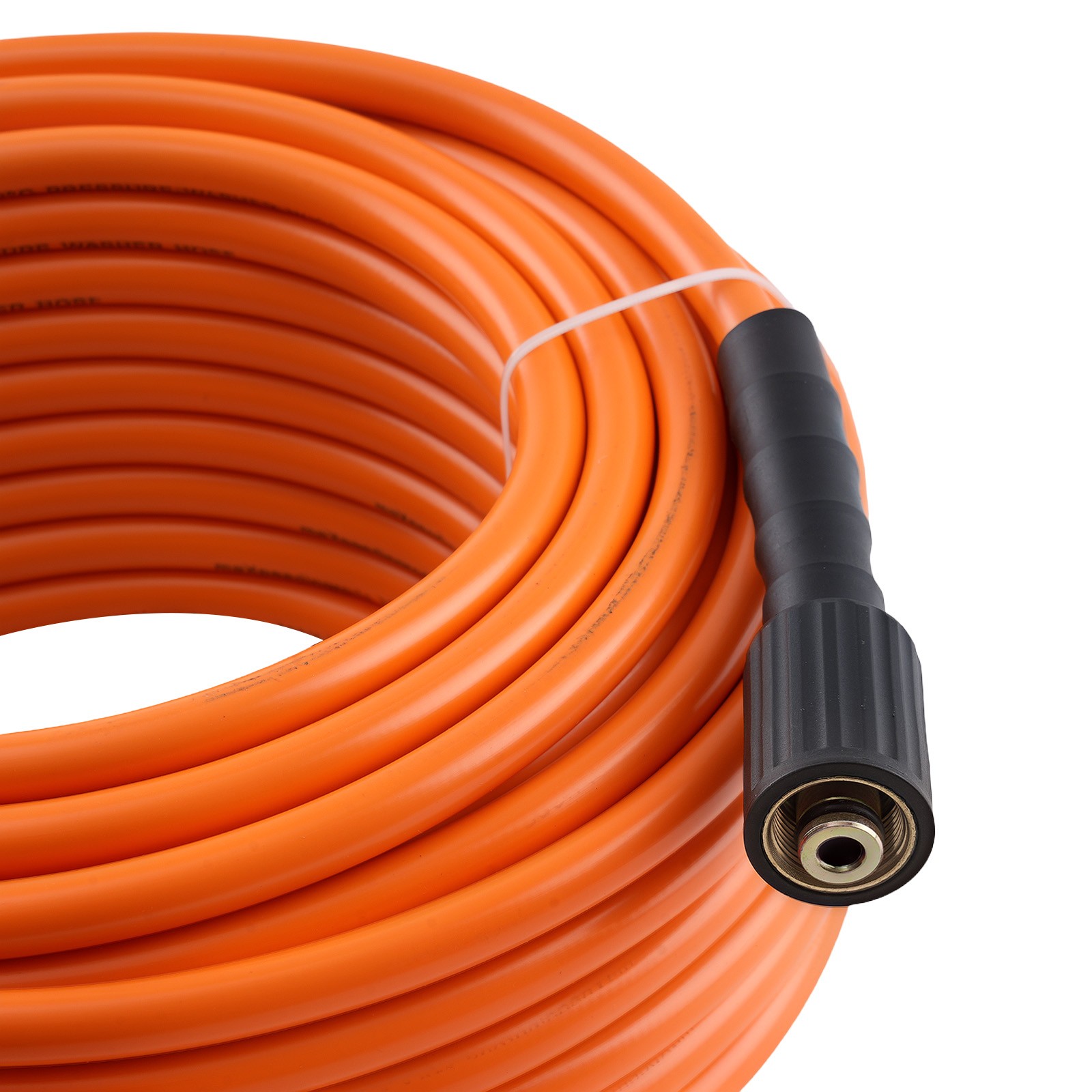 5800 PSI Pressure Washer Hose 100 ft w/ M22-14mm to 3/8″ Quick Connect Coupler