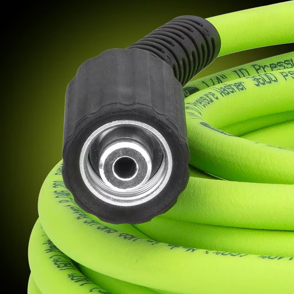 1/4 In. X 25 Ft. 3100 PSI Pressure Washer Hose with M22 Fittings