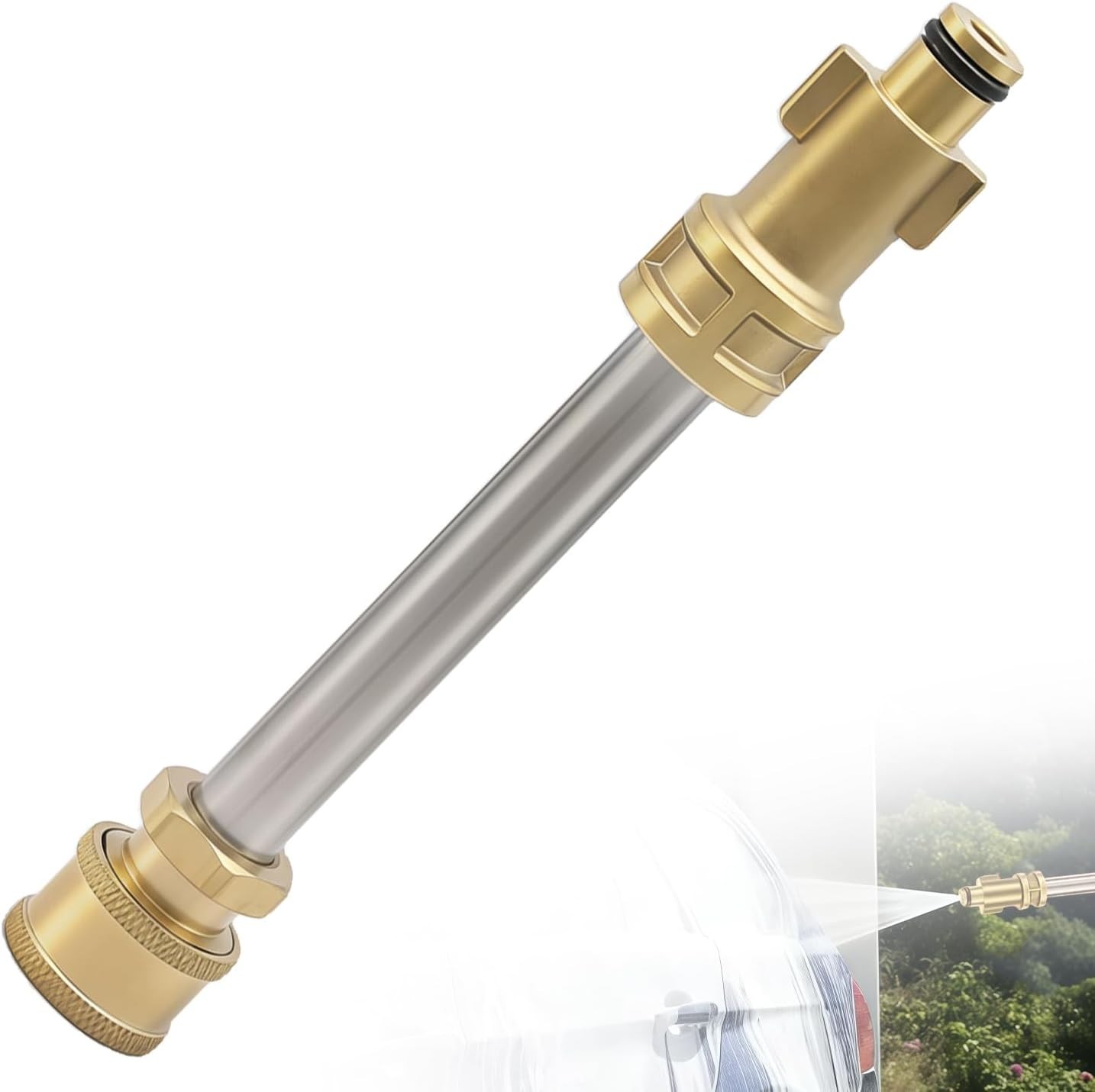 Adaptador de Hidrolavadora 1/4″ de 6 Pulgadas para Ryobi y Dewalt – 3000 PSI