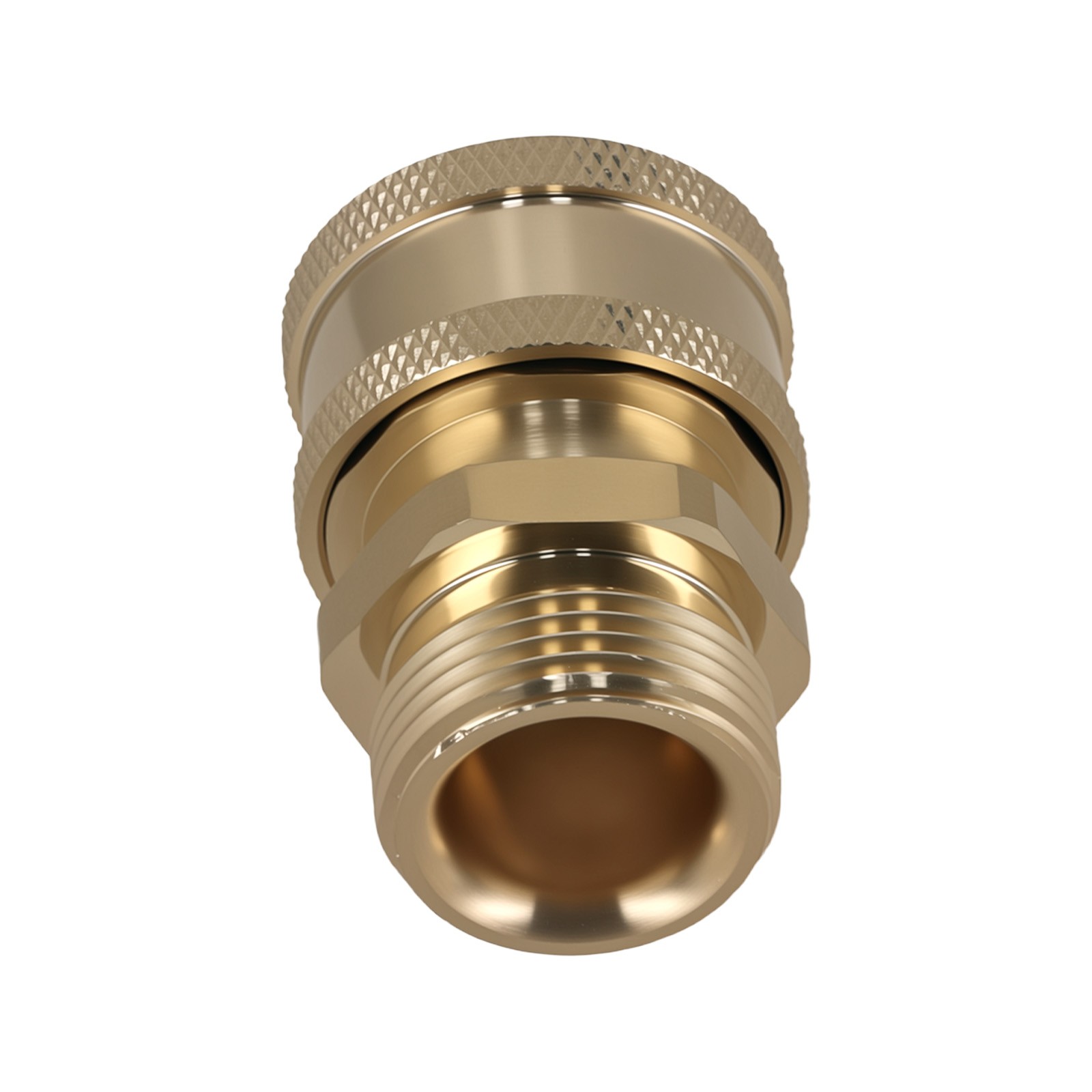 Brass M22-14mm to 3/8″ Quick Connect Adapter Pressure Washer Coupler 5000 PSI