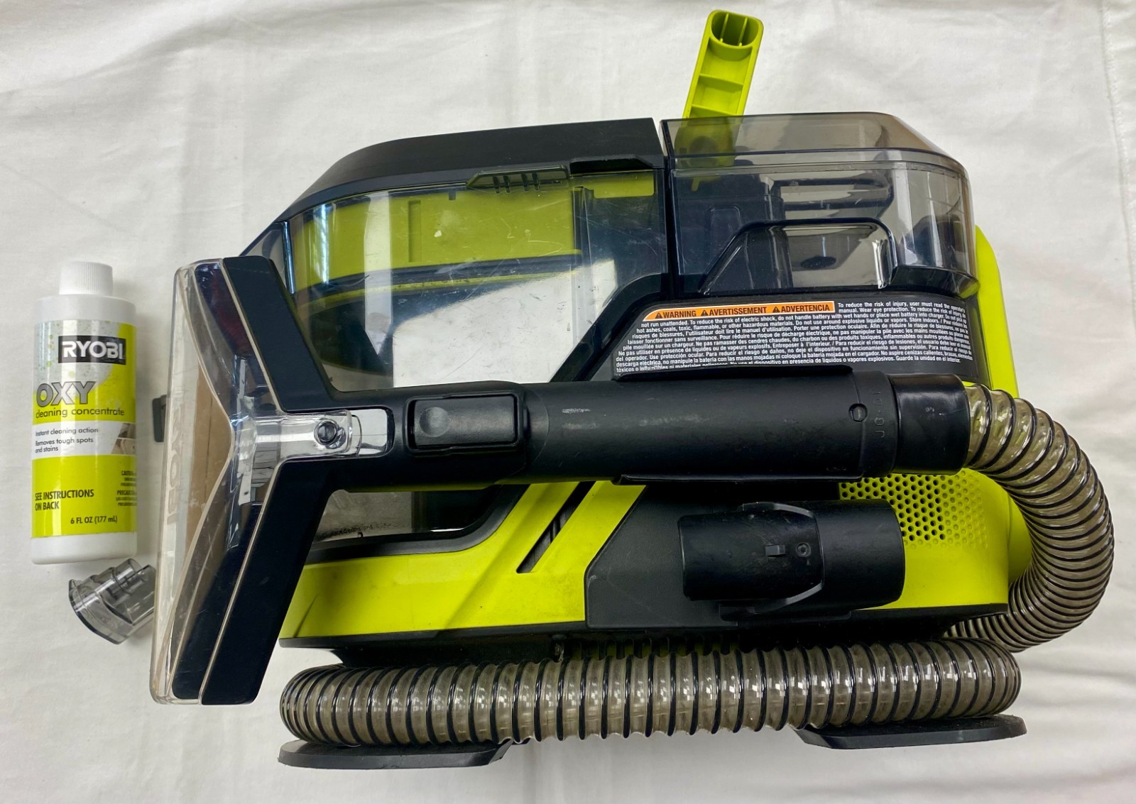 Ryobi ONE+ HP Brushless 18V Cordless Portable Spot Cleaner PBLHV704 Tool Only