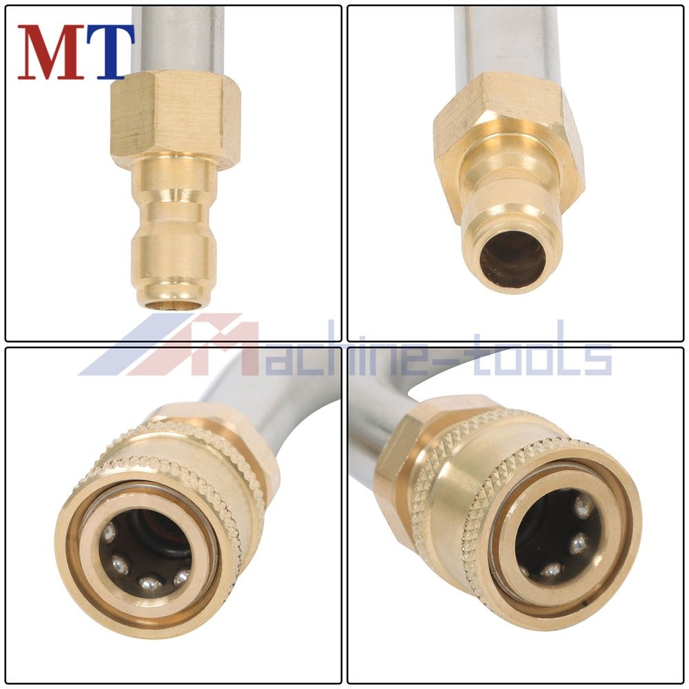 97in Pressure Washer Extension Wand Upgraded Power Washer Lance with Nozzle Tips
