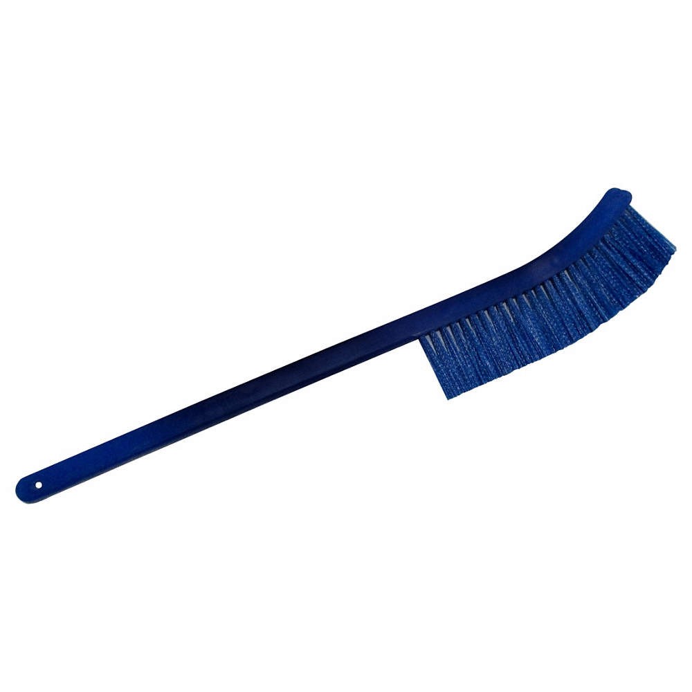 TOUGH GUY 807N32 PK 2 Wand Brush,Ergonomic,Poly,24″,Blue 807N32