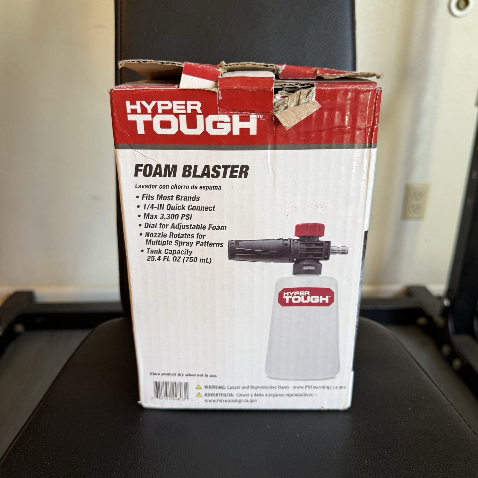 Hyper Tough Foam Blaster for Gas & Electric Pressure Washer, 25.4 fl oz
