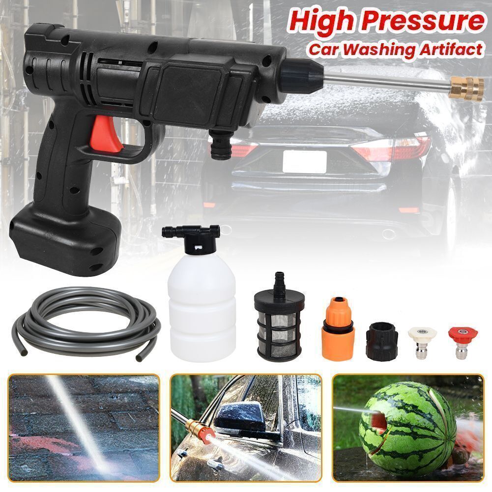 For Makita 18V Cordless Pressure Washer Portable Spray Gun Washer Water Pressure