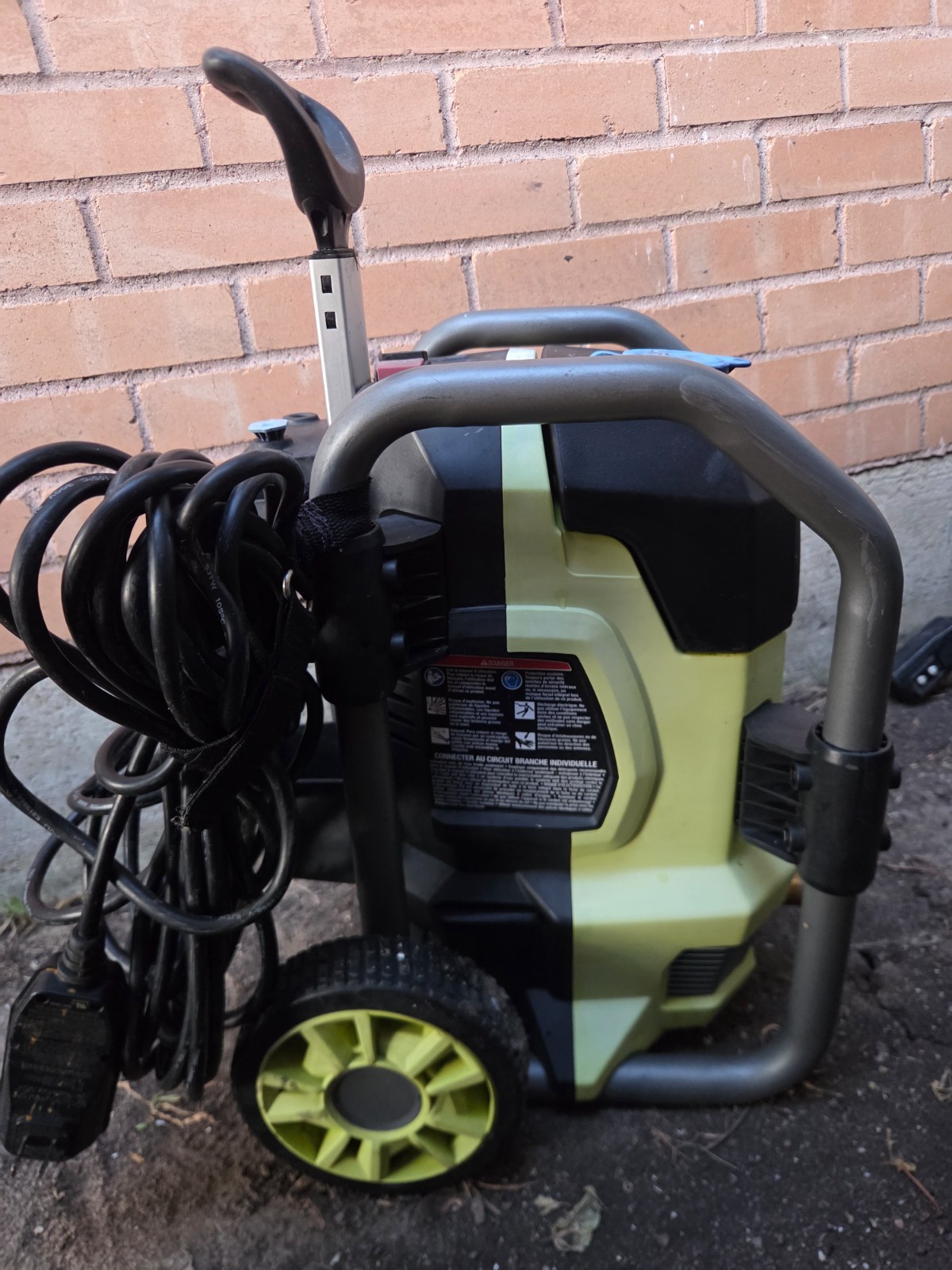 RYOBI 2000 PSI 1.2 GPM Cold Water Electric Pressure Washer pump only NO