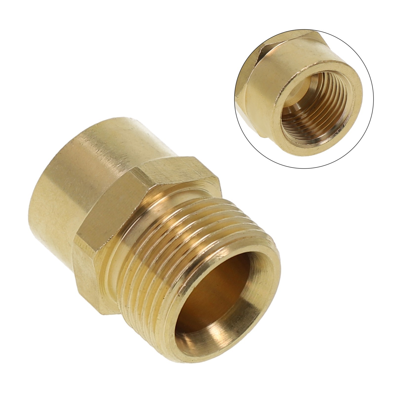 Washer Adapter Connector External Thread For Pressure Washer Internal Thread