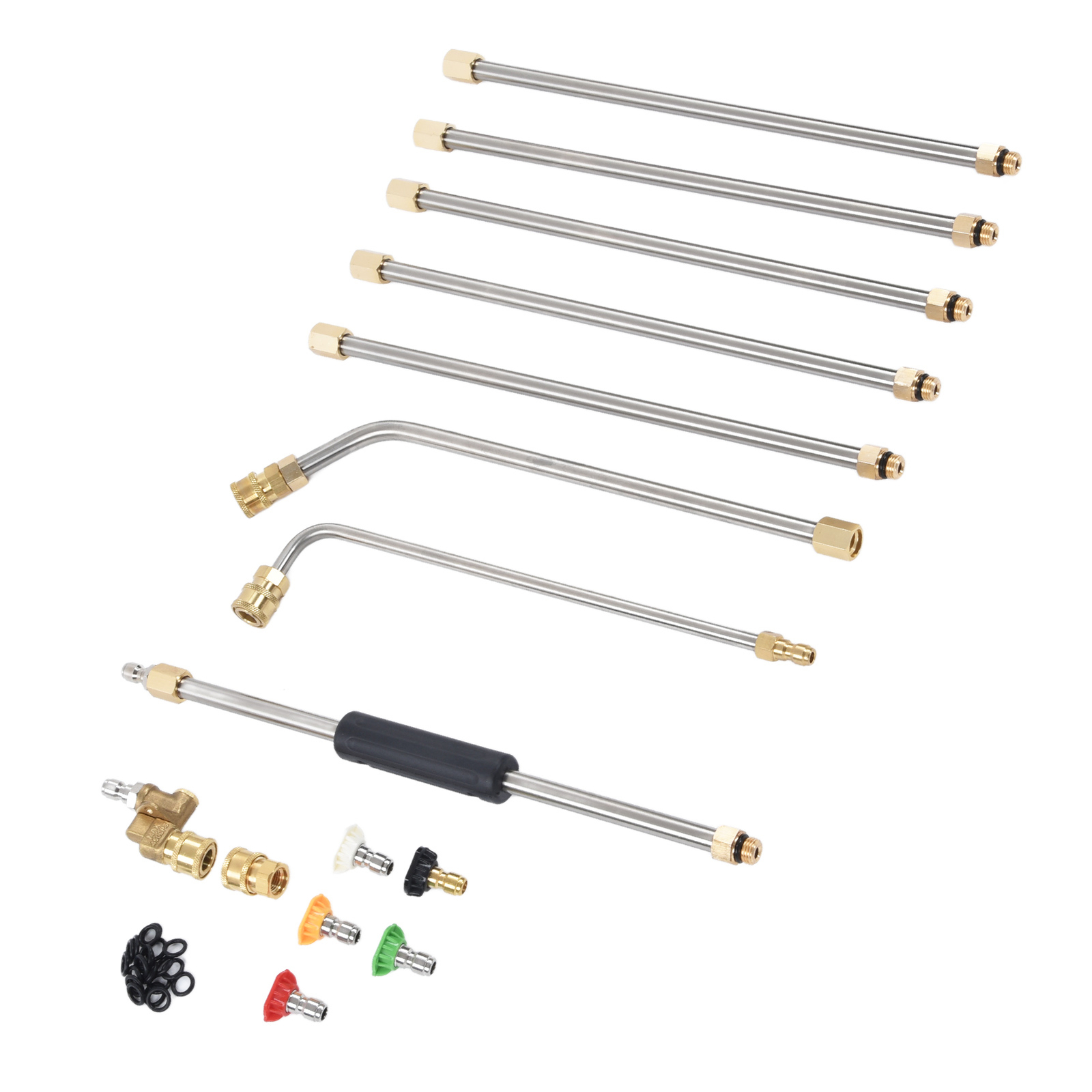 Pressure Washer Extension Wand Lance Accessory Tool Set Kit For Washing