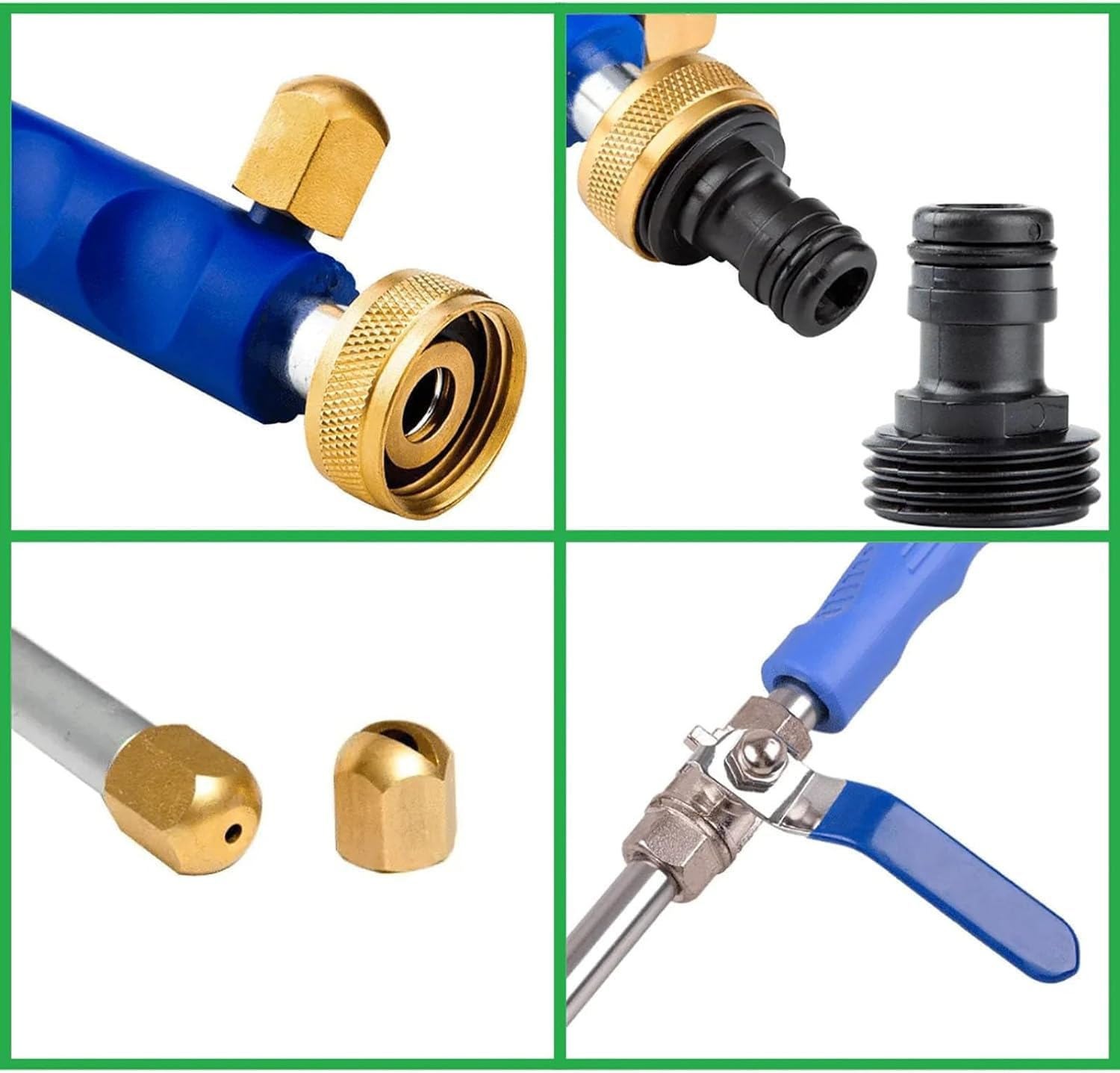 High Pressure Power Washer Water Spray Gun Nozzle Wand Attachment Garden Hose