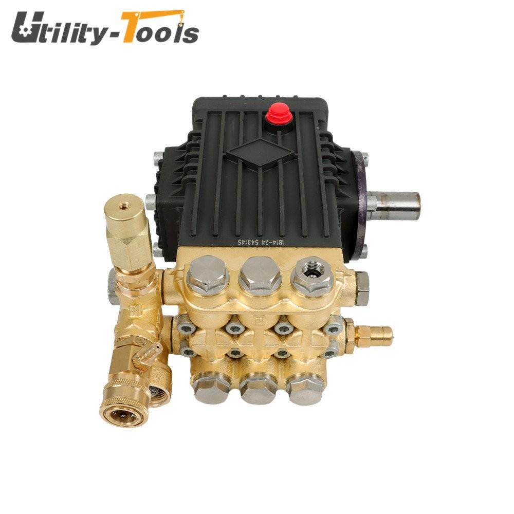 3600 PSI 4.9GPM Pressure Power Washer Pump 24mm Solid Shaft Belt Drive US