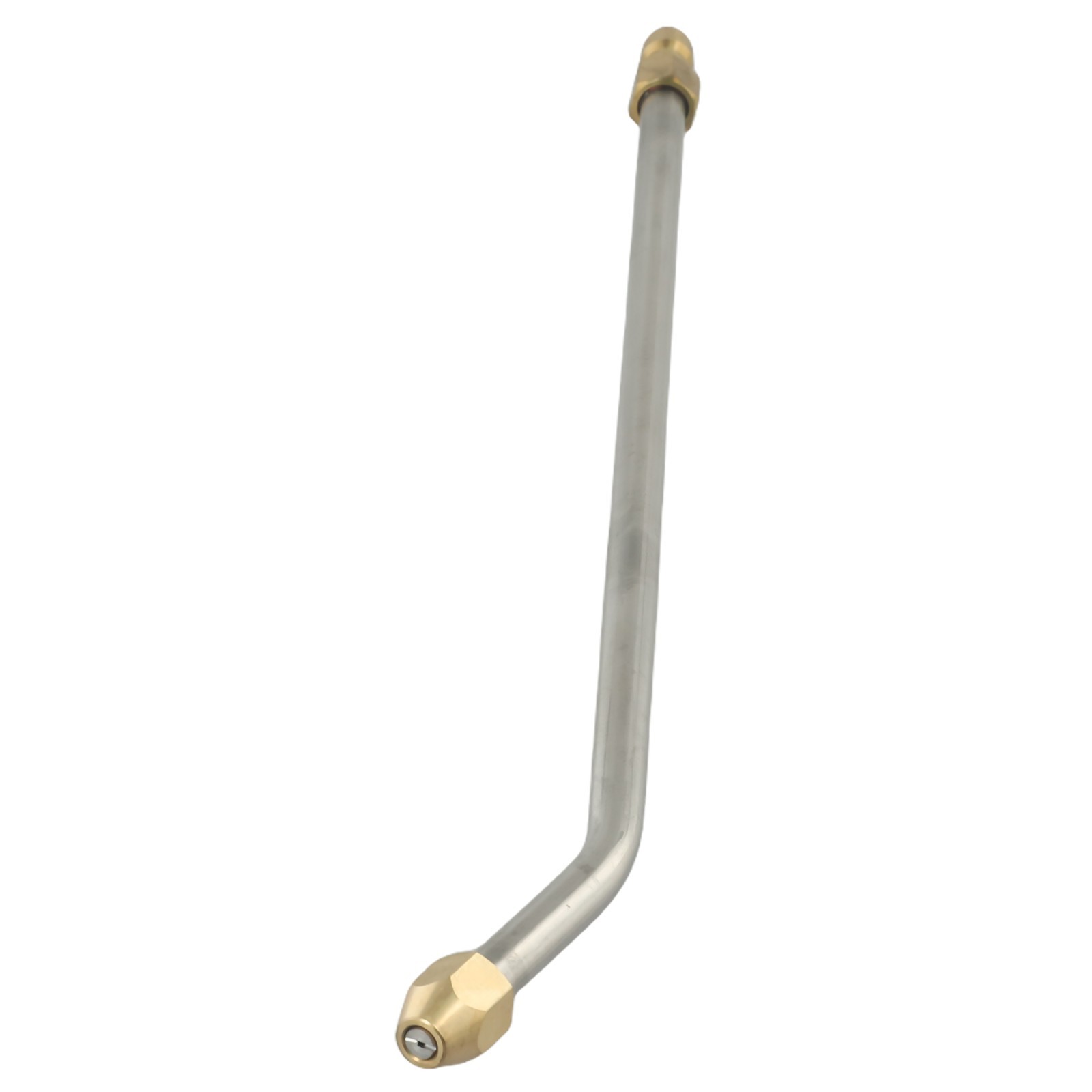 Flexible Stainless Steel Pressure Washer Extension Wand with Angled Nozzle