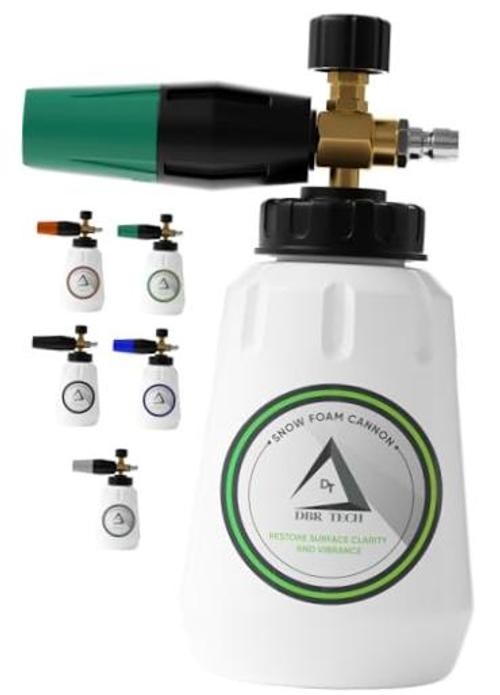 Green Pro Grade 1.1mm Orifice Foam Cannon for Pressure Washer