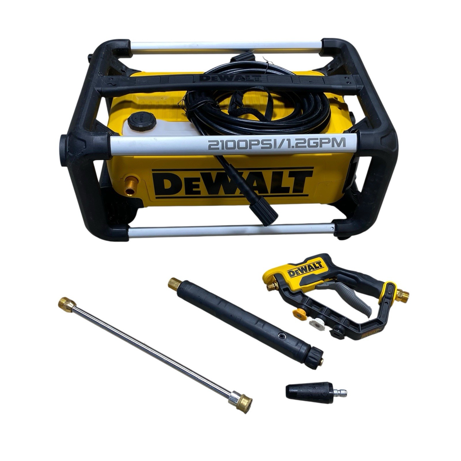 DeWALT DWPW2100 2,100 PSI Electric Cold Water Pressure Washer