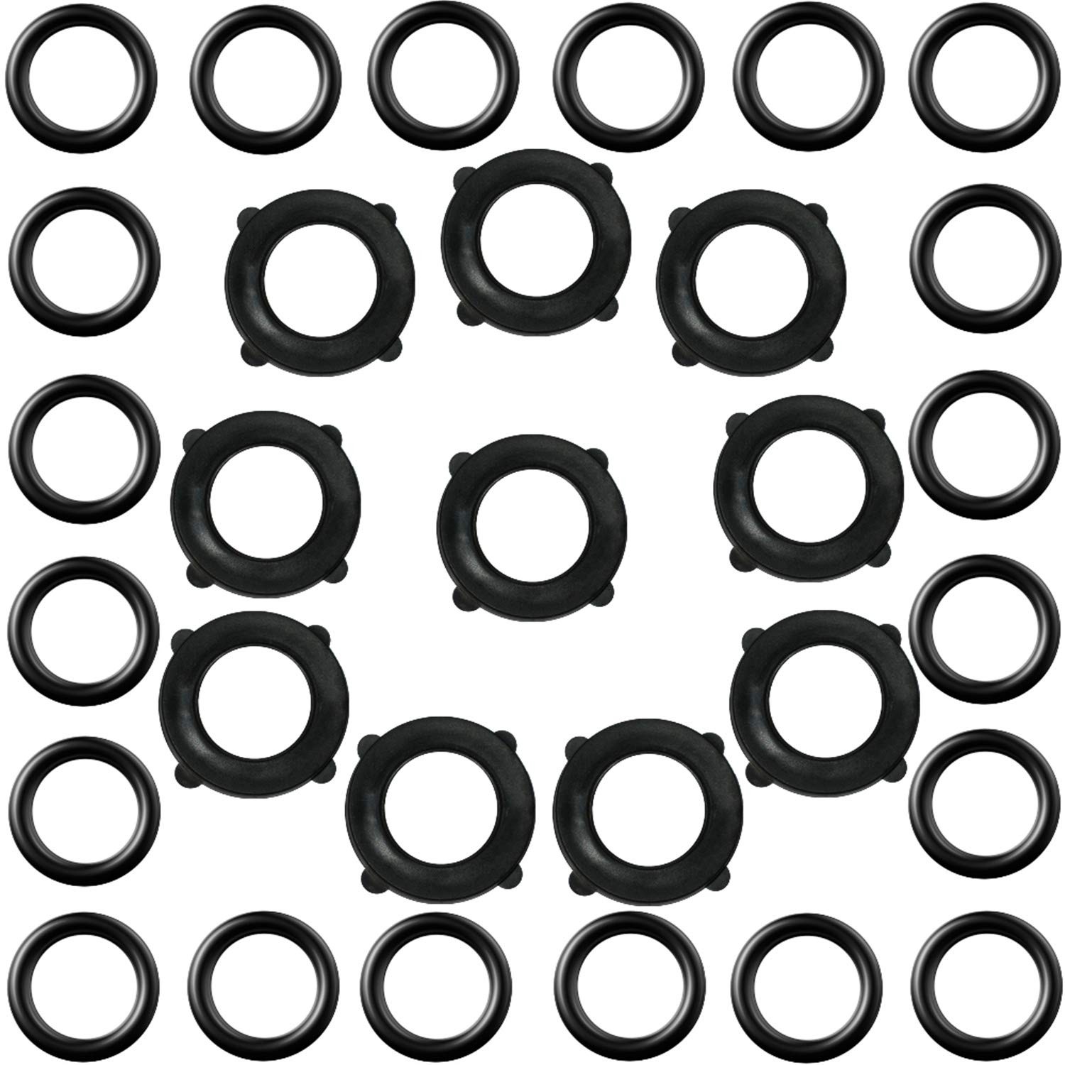 Garden Hose Washers 30 Pack Rubber Seal O Rings Replacement 3/4 Inch Water Fauce