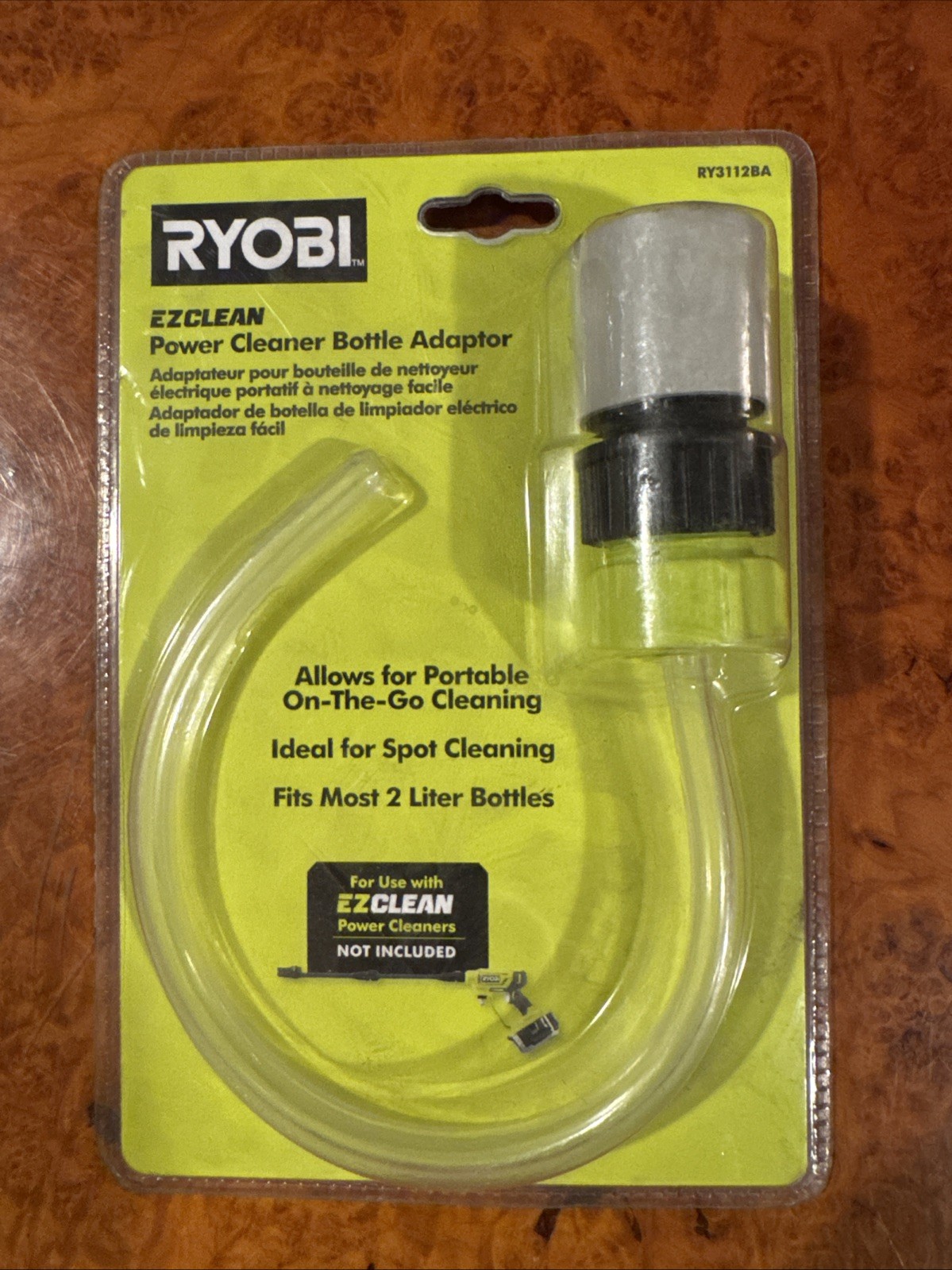 RYOBI Bottle Adaptor RY3112BA for Use w/ EZClean Power Cleaners NEW