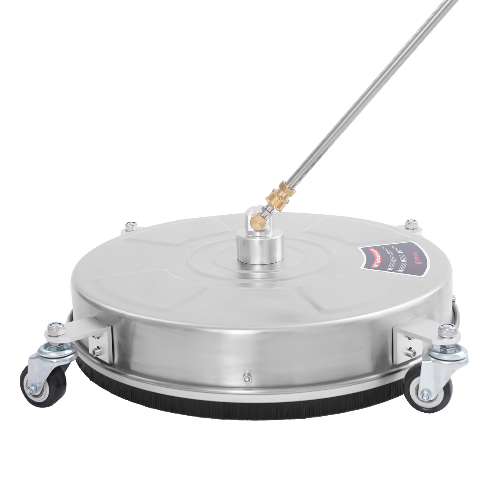 Heavy Duty 18″ Surface Cleaner 5000PSI Hot Cold Water Use for Patio Deck Floor