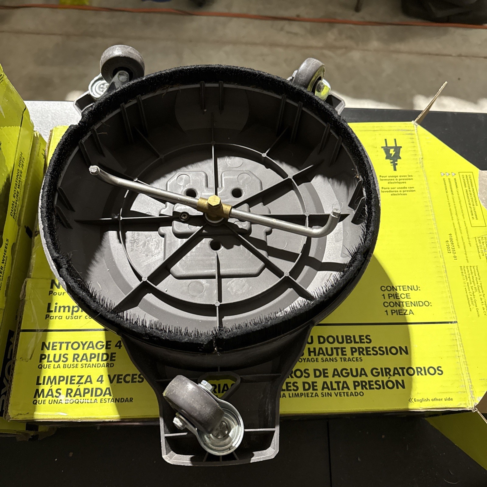 RYOBI 12″ 3100PSI Electric Pressure Washer Surface Cleaner Attachment RY31SC312