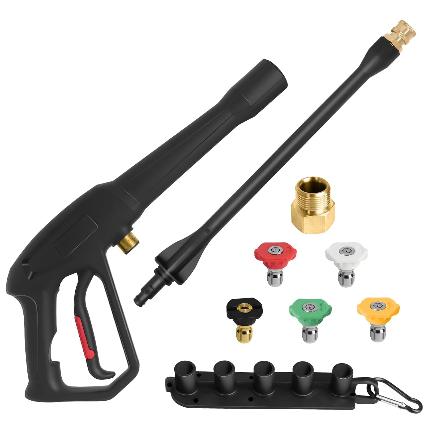 Ryobi Pressure Washer Gun Replacement Kit with Jet Wand and 5 Spray Tips