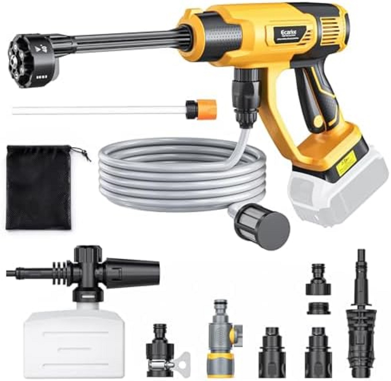 Cordless Pressure Washer for Milwaukee M18 Battery, Portable Cordless Power Wash