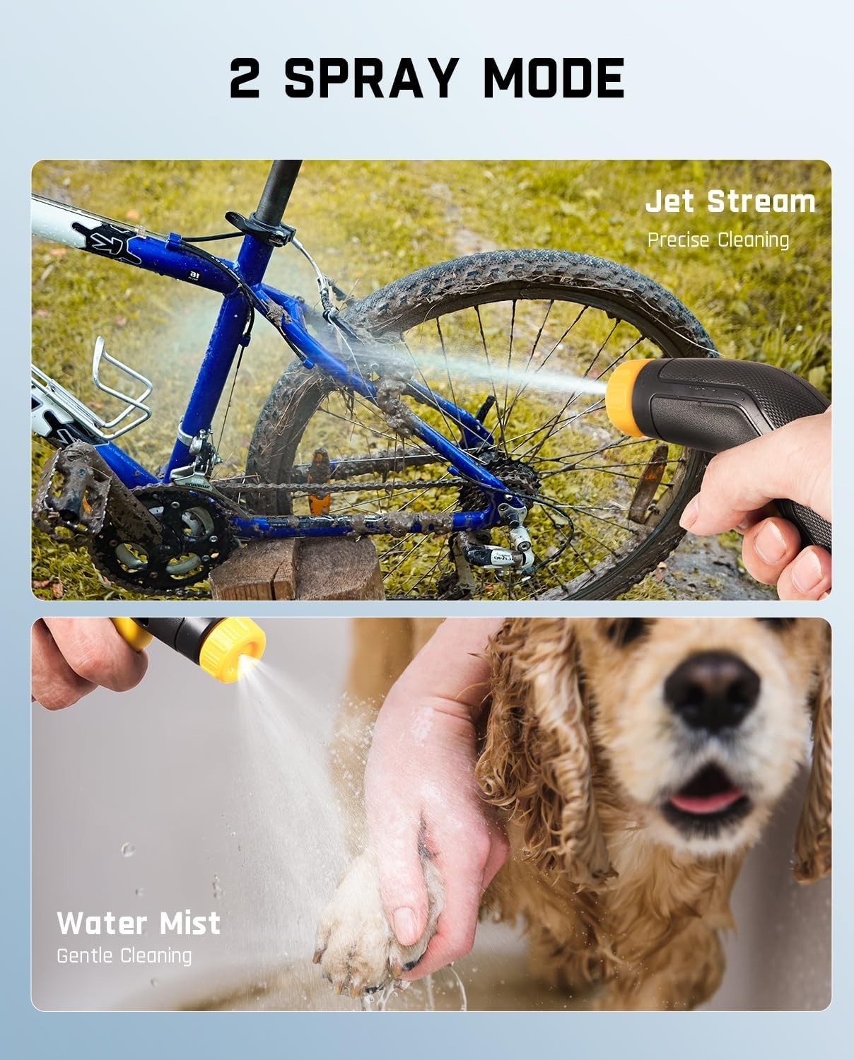 Versatile NB8 Nano Portable Pressure Washer – Ideal for Pets, Gardens & Camping