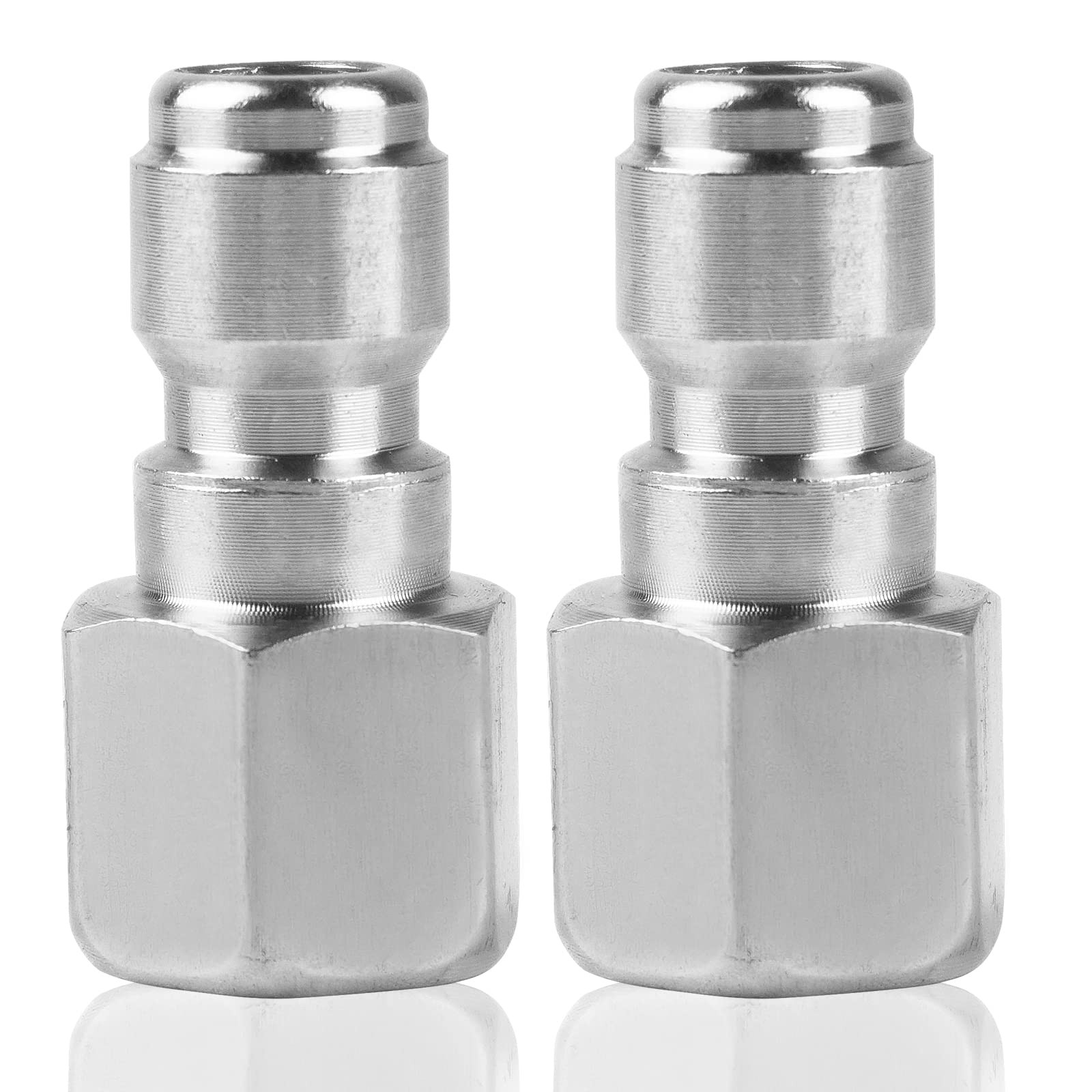 Stainless Steel 1/4 Inch Female NPT Pressure Washer Plug Quick Connect