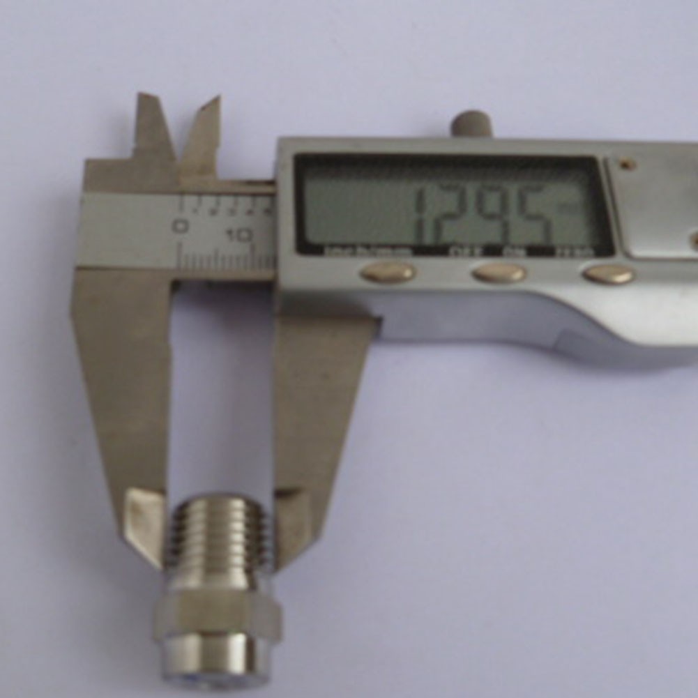 Garden Tool Cleaning Nozzle 1/4 Thread Stainless Steel 25° 40° 6000 PSI