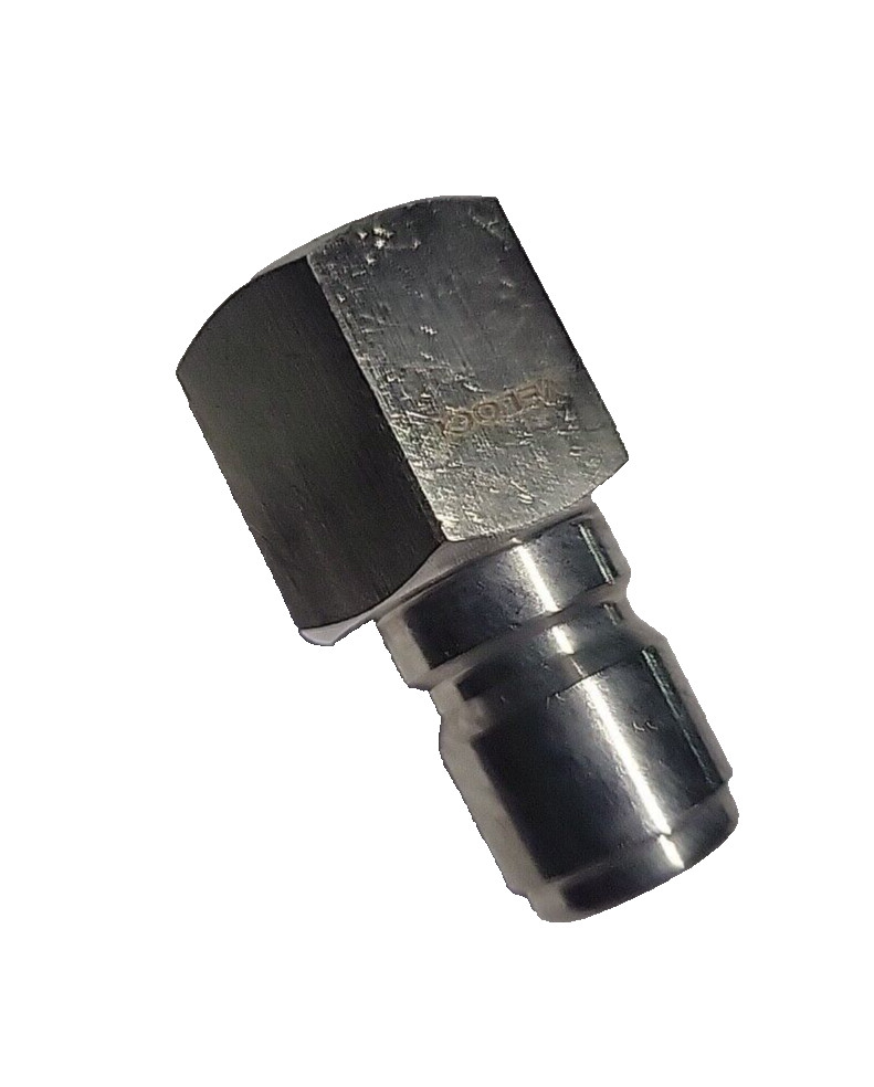 MTM 1/2 NPT -1/2 Female Quick Connect SS Plug Hydro Excavating 24.0083