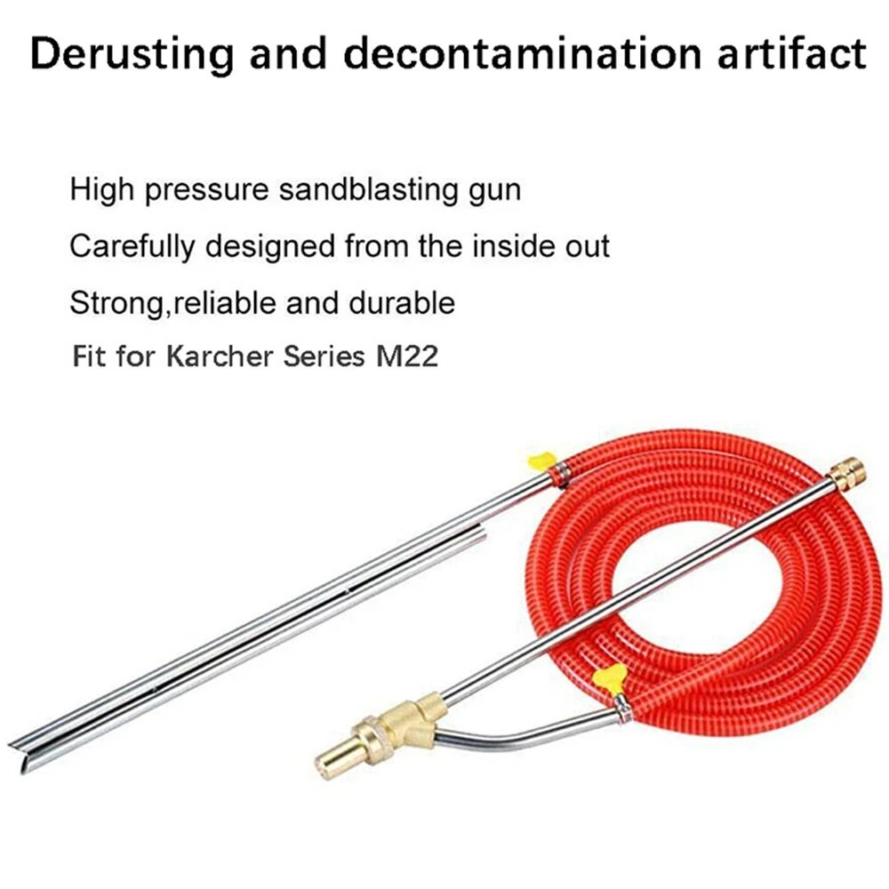 Sand Blaster Wet High Pressure Washer Gun Sandblasting Water Gun Washing Clean