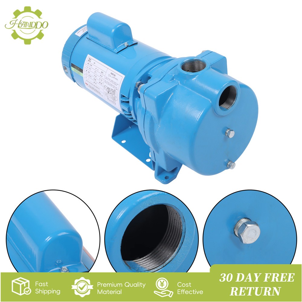 GT15 Self-Priming Centrifugal Water Well Irrigation Sprinkler Pump 115/230Volt