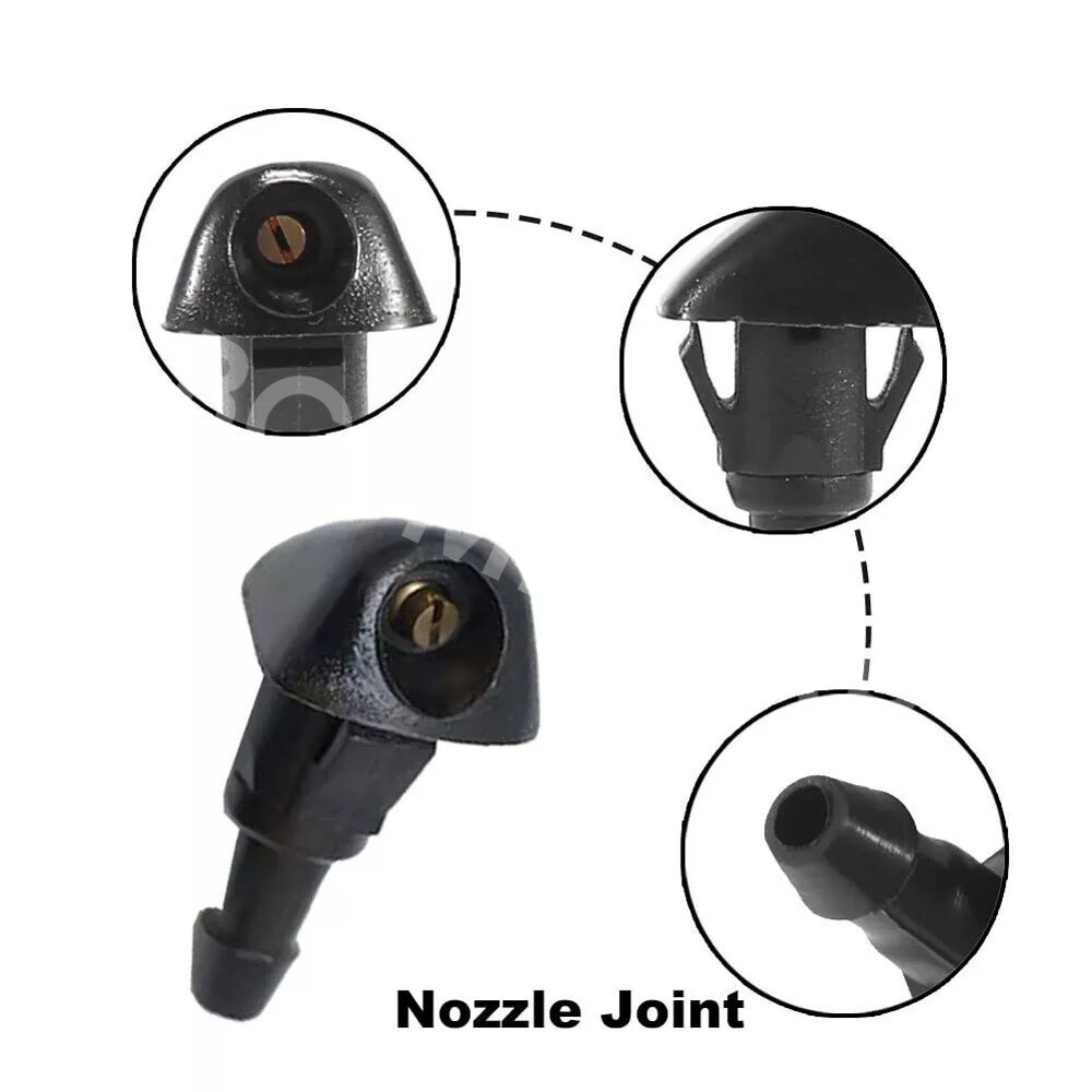 Fit For Honda Fit 2002-2008 Front Windshield Wiper Washer Nozzle Water Spray Jet