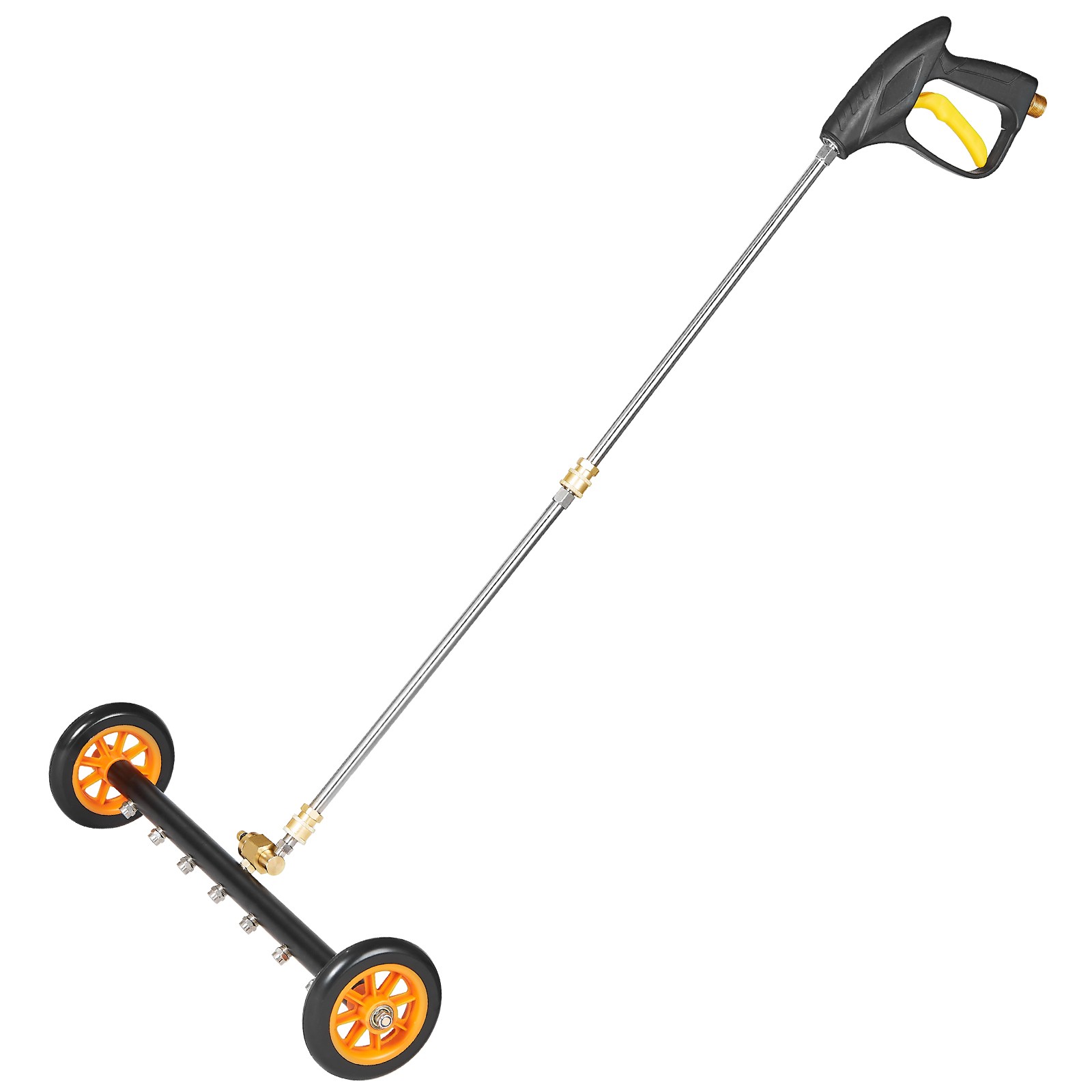 Uimoso 24-Inch Undercarriage Cleaner for Pressure Washers with Wheels