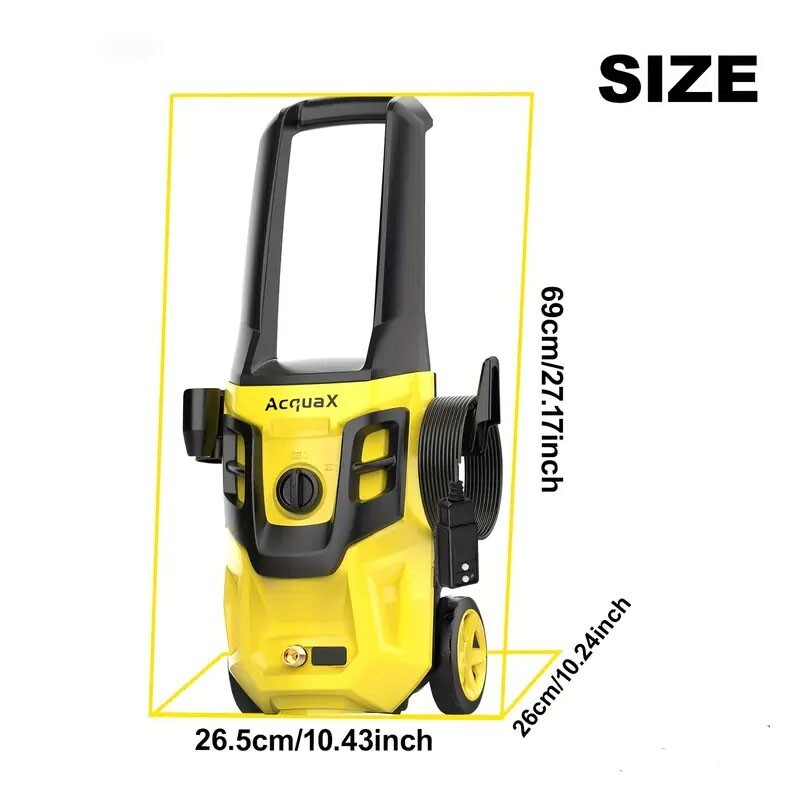 AcquaX Electric Pressure Washer 1900PSI 1.8 GPM Power Washer Cold Water New