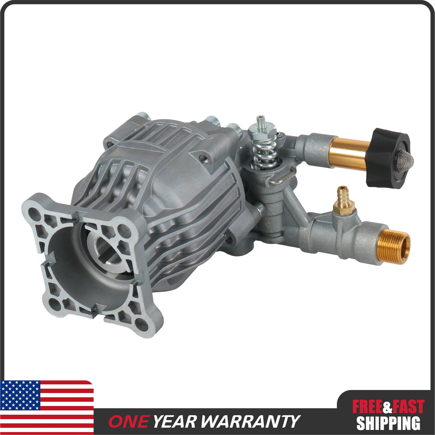 3300 PSI 2.4 GPM 3/4″ Shaft New Axial Cam 90028 Pressure Washer Pump Kit