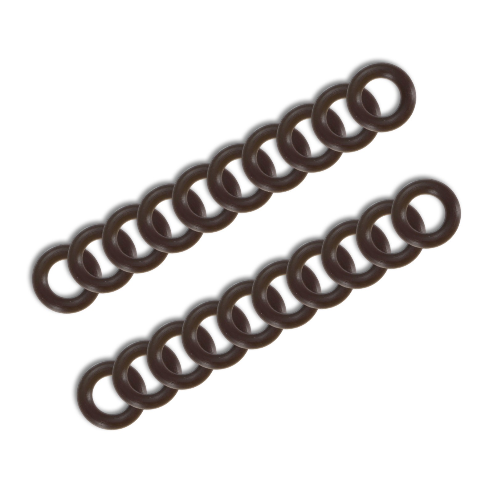 20-Pack 1/4″ Fluorine Rubber O Ring Assortment Kit for Gas Connections