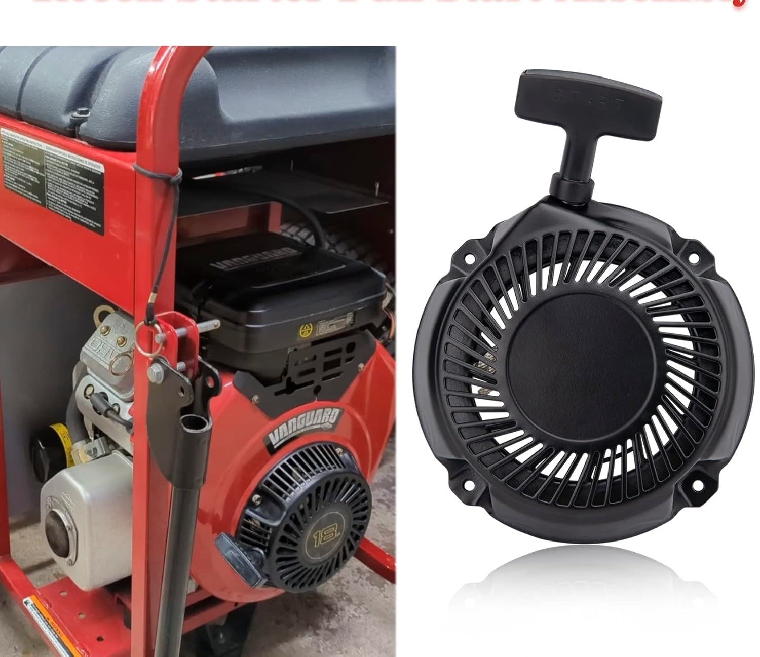 Recoil Pull Starter For Craftsman 3100 PSI Pressure Washer 580.752080 (020315-0)