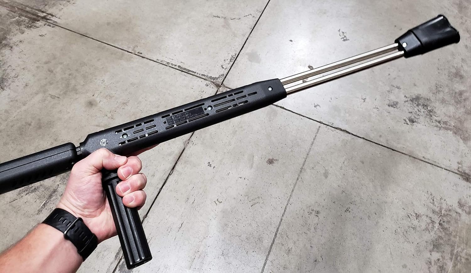 AL345 40″ Dual Lance Wand – 4000 PSI Stainless Steel for Power Washers