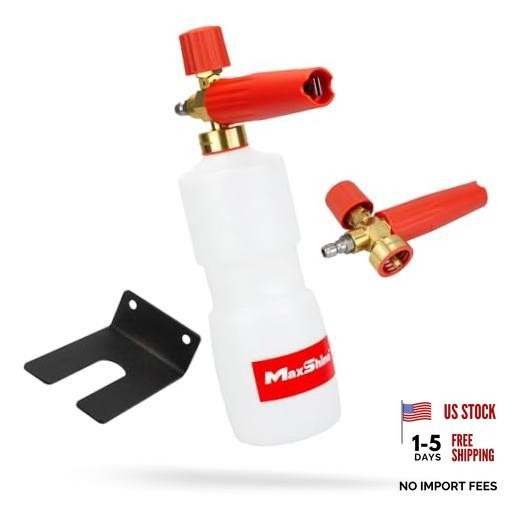 Universal Snow Foam Cannon w/Wall Mount – 1/4” Quick Connect Foam Cannon V1
