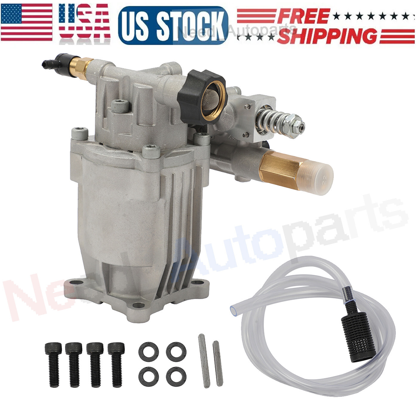 Pressure Washer Pump Kit OEM Technologies 3300 PSI at 2.5 GPM Axial Cam