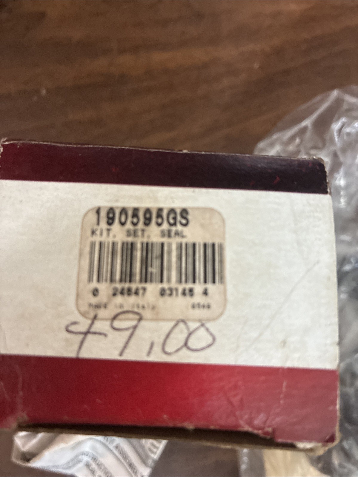 Briggs & Stratton Pressure Washer Seal Kit 190595GS 190711GS