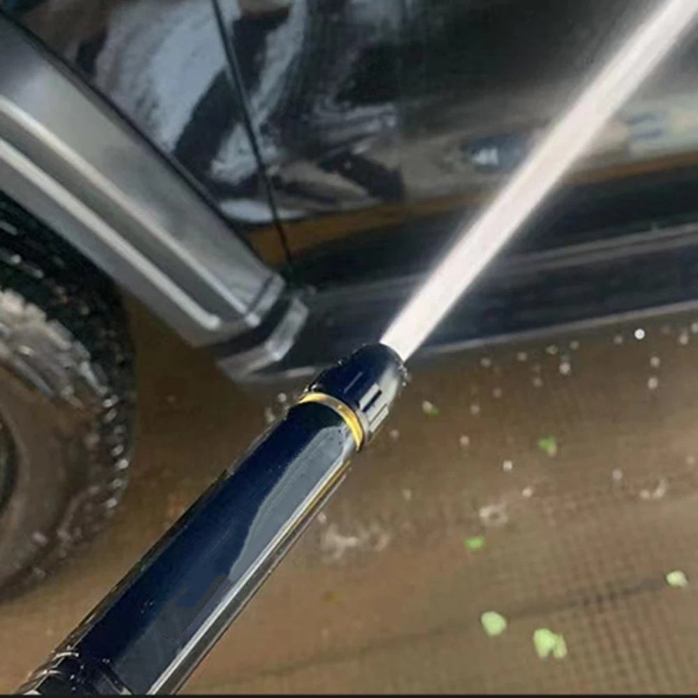 Metal High Pressure Water Spray Gun Nozzle Garden Hose Pipe Lawn Car Wash Tool