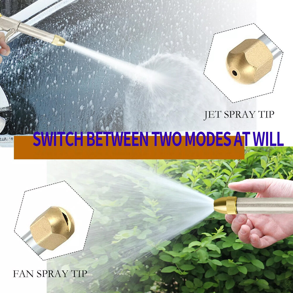 High Pressure Power Washer Water Spray Gun Nozzle Wand Attachment Garden Hose US