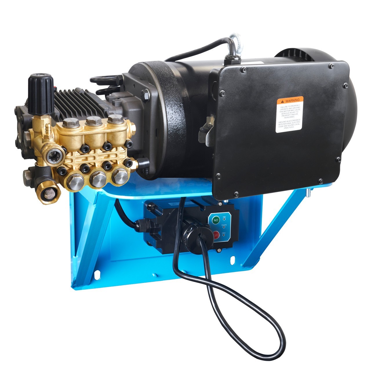 Canpump 1500 PSI 5 GPM Wall-Mount Electric Pressure Washer w/ TSS, 5 HP 240 V