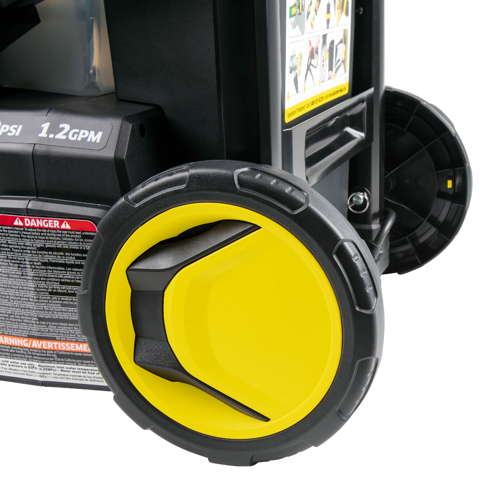 Kärcher K1900PSB 1900 PSI 1.2 GPM Pressure Washer, CETA Certified