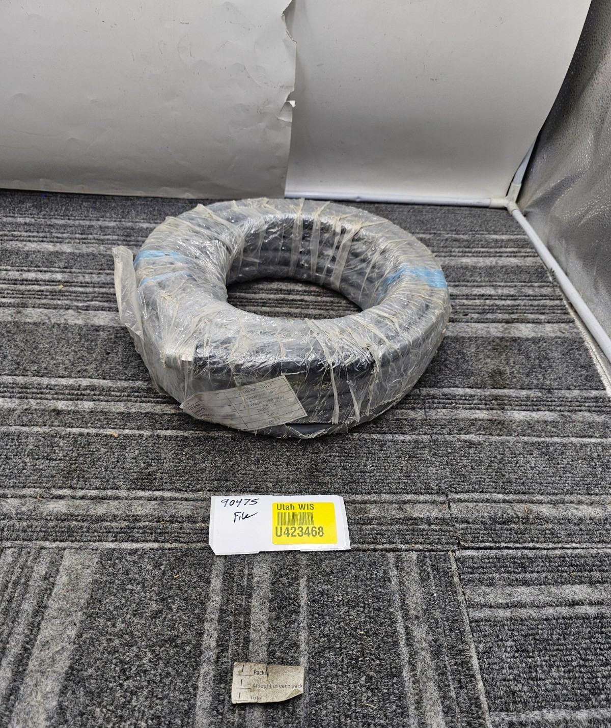 RAMPAGE RAMP106-50: 50′ Smooth Gray 3/8″ Single Wire 4300 PSI High Pressure Hose