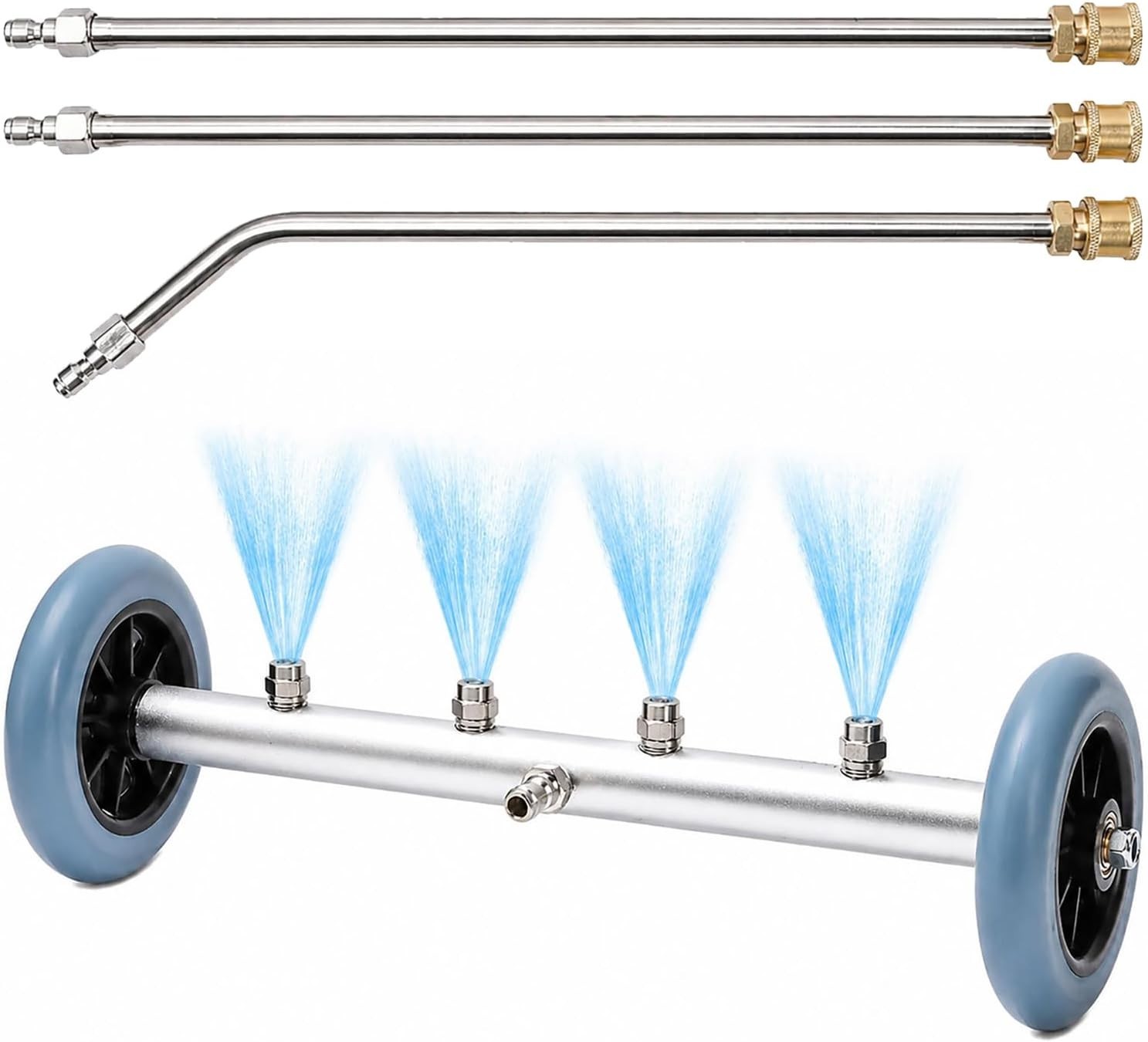 Versatile Undercarriage Washer Attachment – 16 Inches & 4000 PSI Cleaning Force