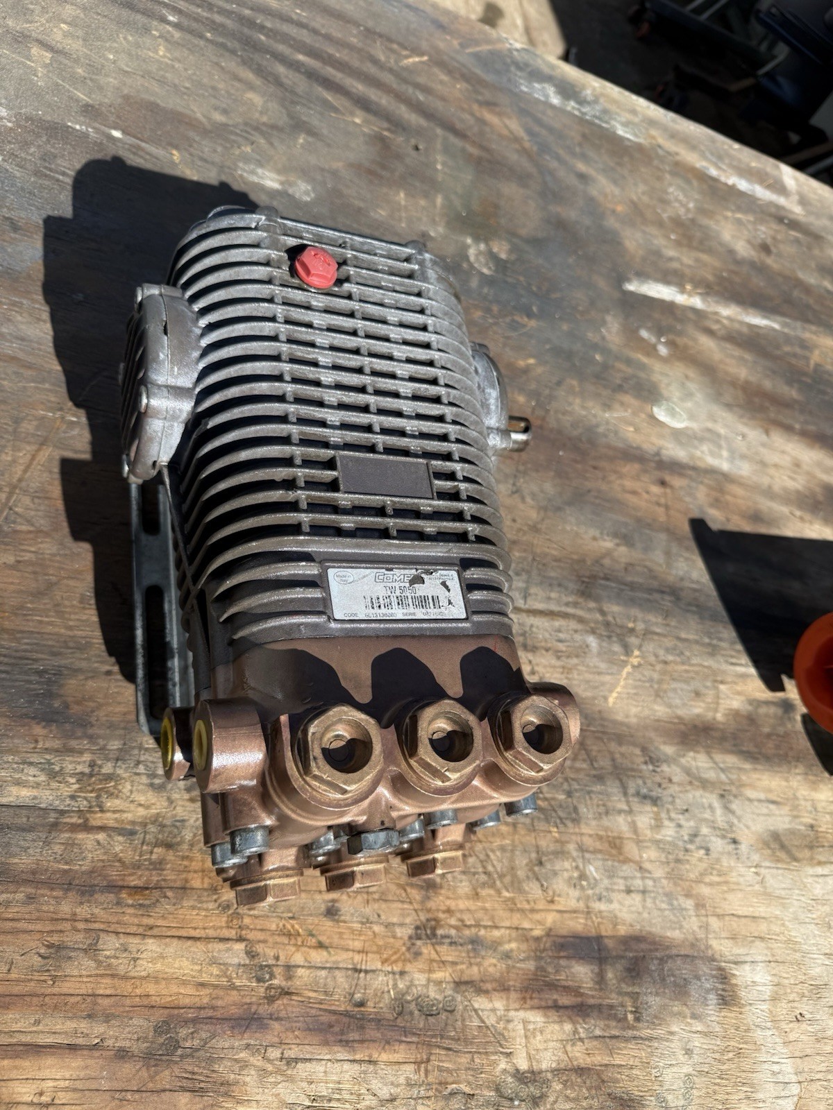 Comet TW 5050 S Pump, 5.2 GPM, 5000 PSI, 17.5 HP Rebuilt Pressure Washer Pump